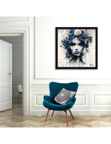 Femme Fleur Bleue – Sylvain Binet 2