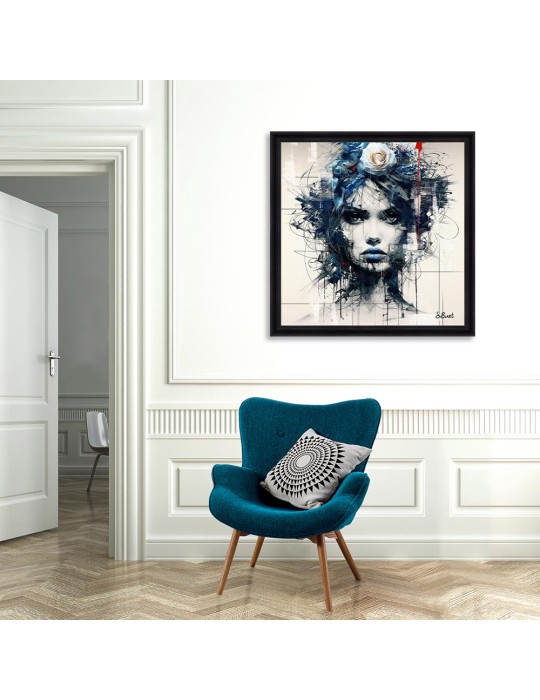 Femme Fleur Bleue – Sylvain Binet