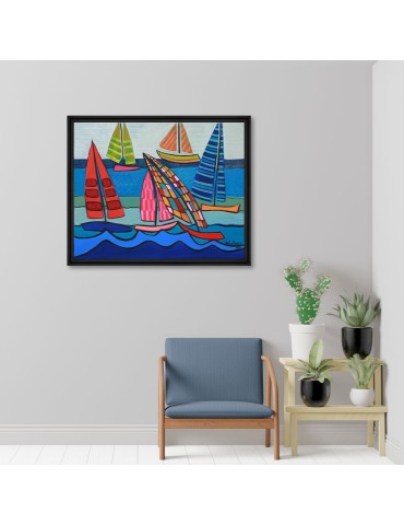 Voiles au vent – Martine Gonnin 2