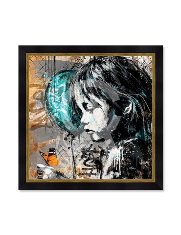 La petite fille et le papillon – Romaric