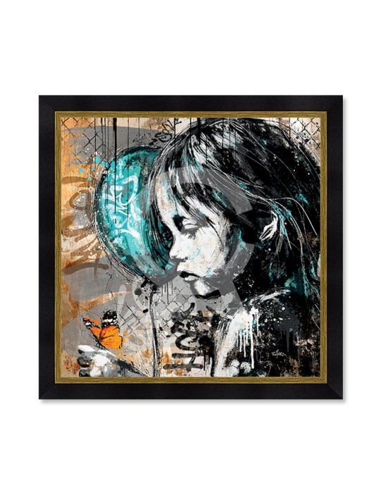 La petite fille et le papillon – Romaric