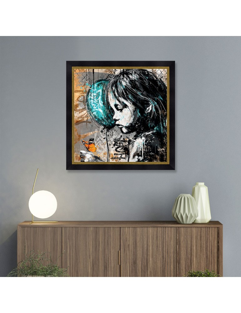 La petite fille et le papillon – Romaric