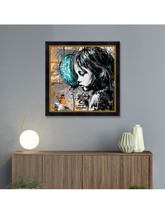 La petite fille et le papillon – Romaric