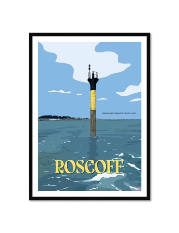 Roscoff – Poster affiche – image encadrée