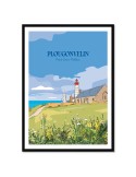 Plougonvelin - Pointe St Mathieu – Poster affiche – image encadrée