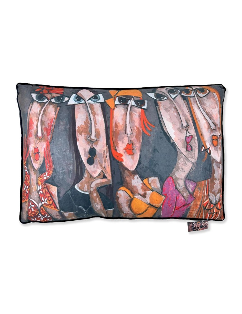 Les Filles Fauves - Martine Gonnin - Coussin