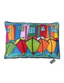 Bassin Turquoise - Martine Gonnin - Coussin