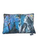 La petite fille et les bulles - Romaric - Coussin