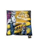 Le Petit Rockeur et son Chien - Romaric - Coussin