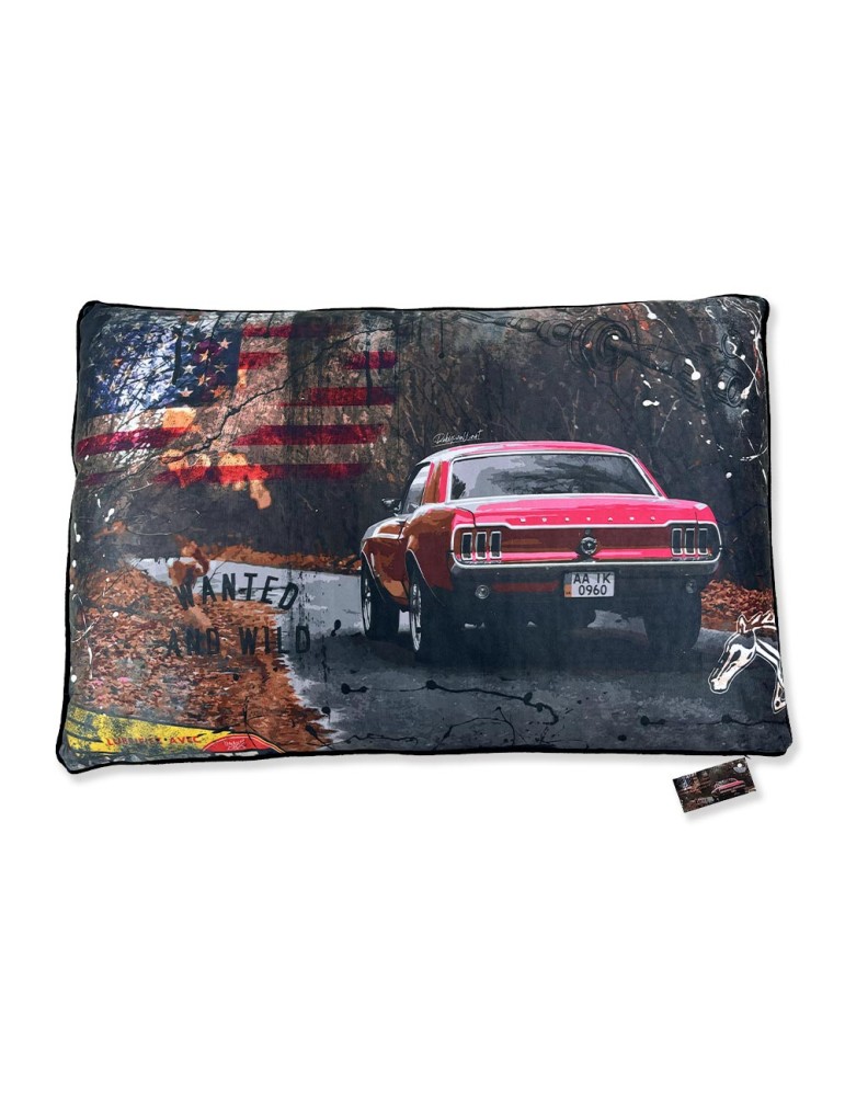 Mustang Fastback Red - Rubix - Coussin