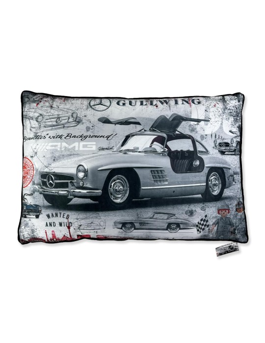 300 SL Black and White - Rubix - Coussin