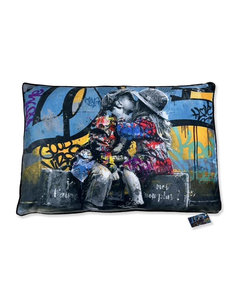 Les petits amoureux voyageurs - Romaric - Coussin