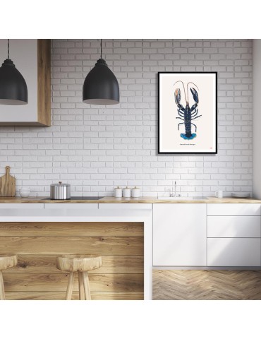 Homard – Poster affiche – image encadrée 2