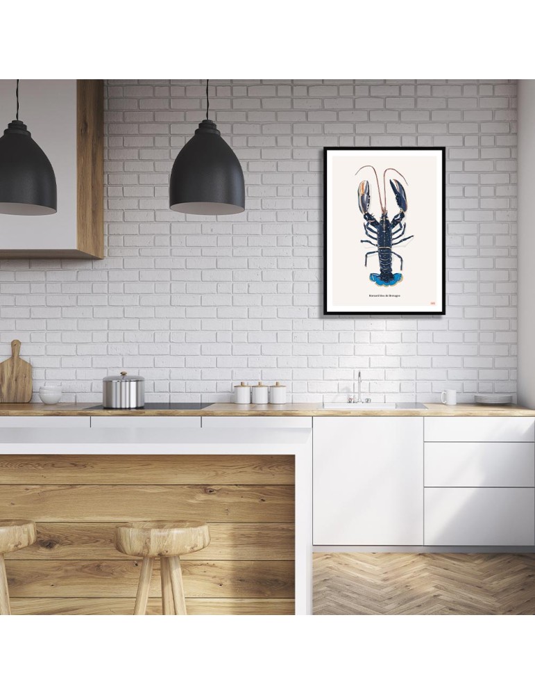 Homard – Poster affiche – image encadrée