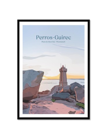 Ploumanach – Poster affiche – image encadrée