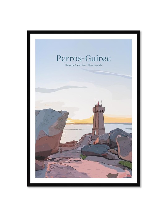 Ploumanach – Poster affiche – image encadrée Ploumanach – Poster affiche – image encadrée
