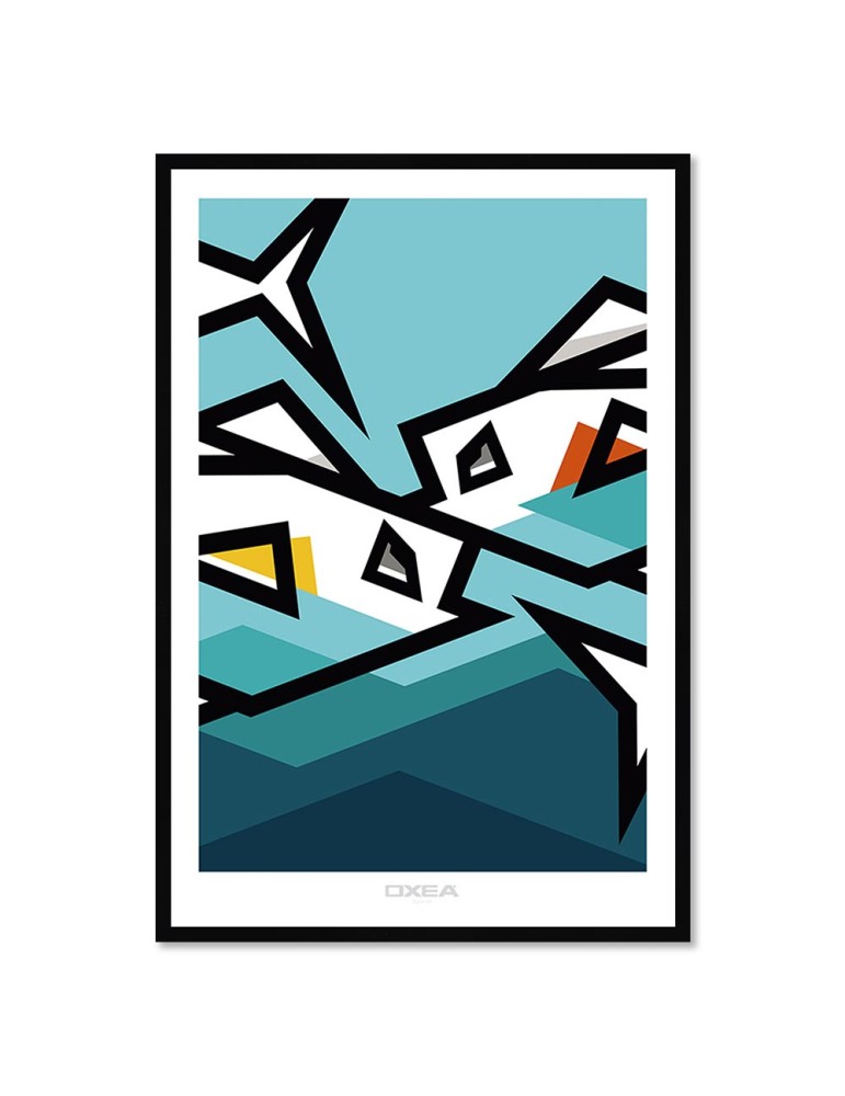 Arrain Bankua – Oxea – image encadrée