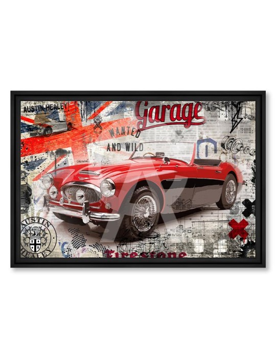 Red Austin Healey - Collection Rubix