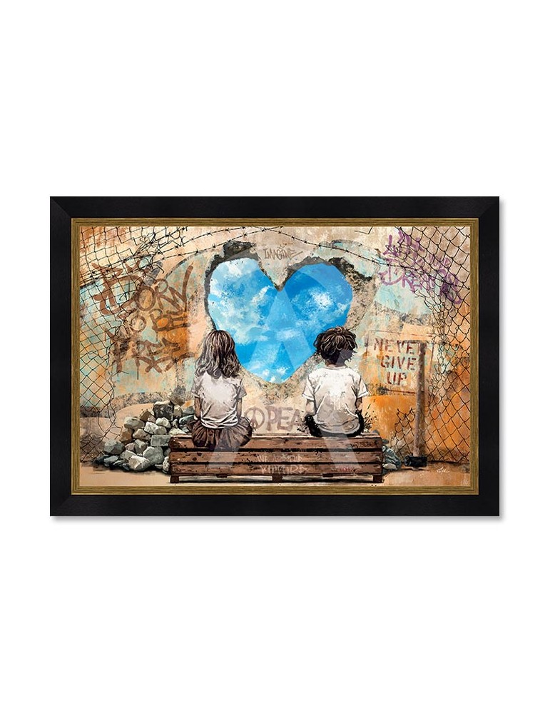 Le garçon, la fille et le trou dans le mur – Romaric