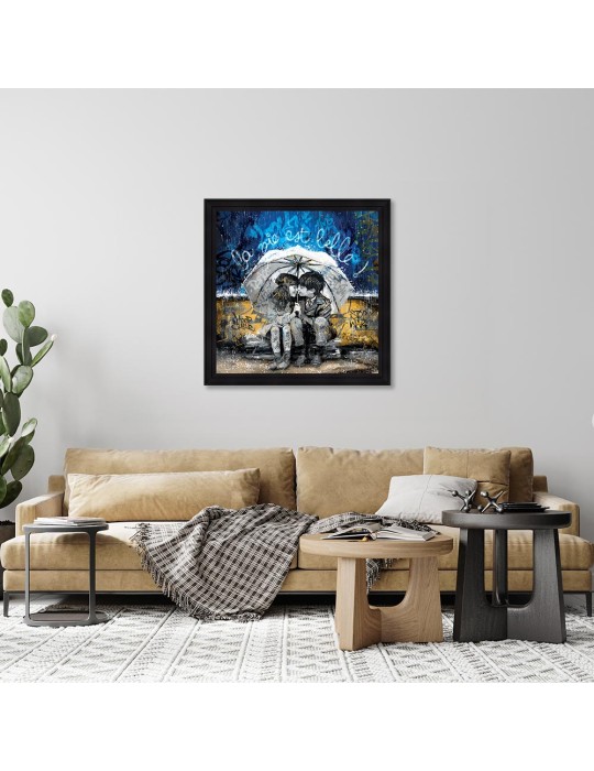 Les amoureux sous la pluie – Romaric