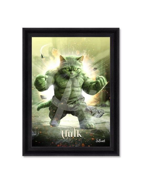 Chat Hulk – Sylvain Binet Chat Hulk – Sylvain Binet