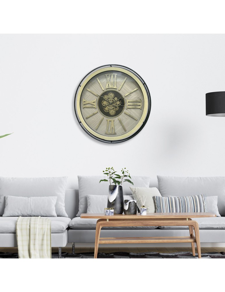 Horloge à engrenages avec verre – 08.093 – Ø 87 cm