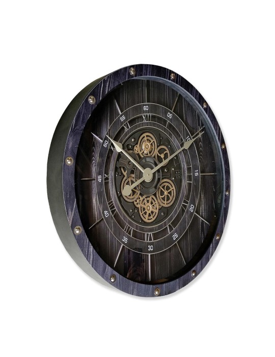 Horloge à engrenages avec verre – 08.088 – Ø 80 cm