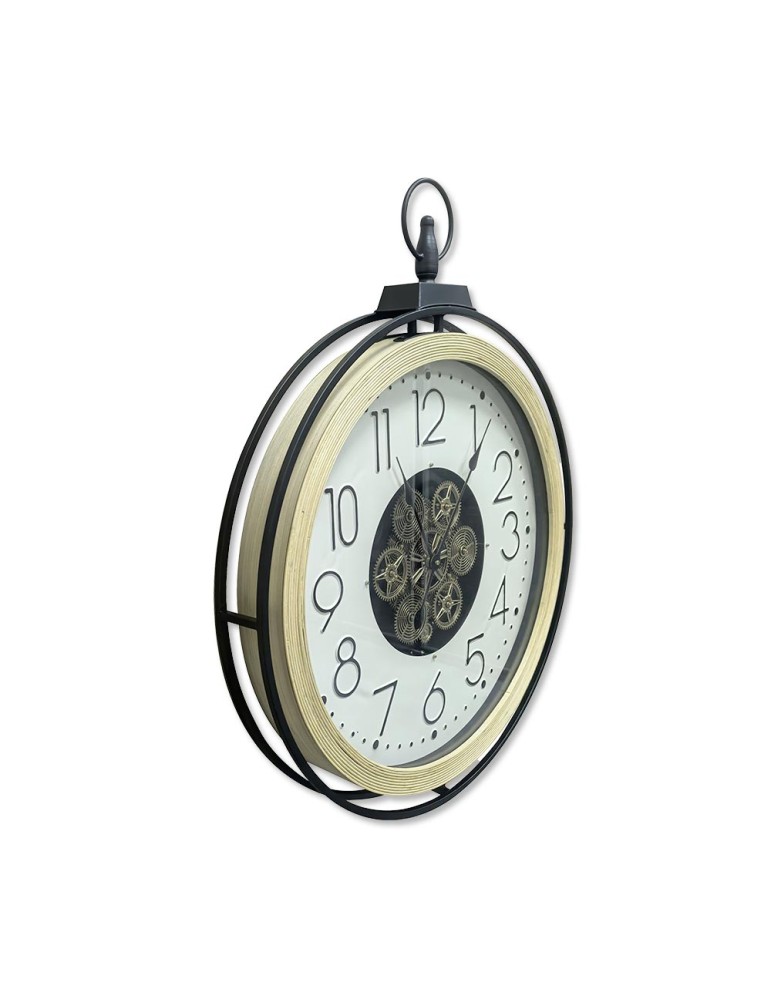 Horloge à engrenages avec verre – 08.092 – Ø 70 cm