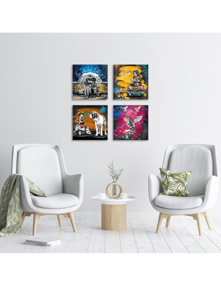 Présentoir Romaric - 20x20 cm