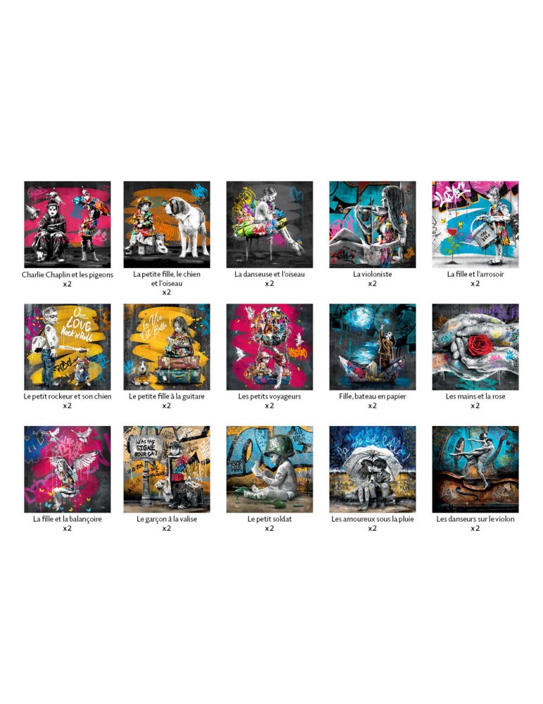 Présentoir Romaric - 20x20 cm