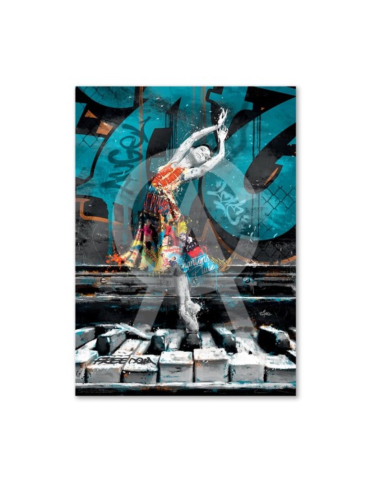 La danseuse sur le piano