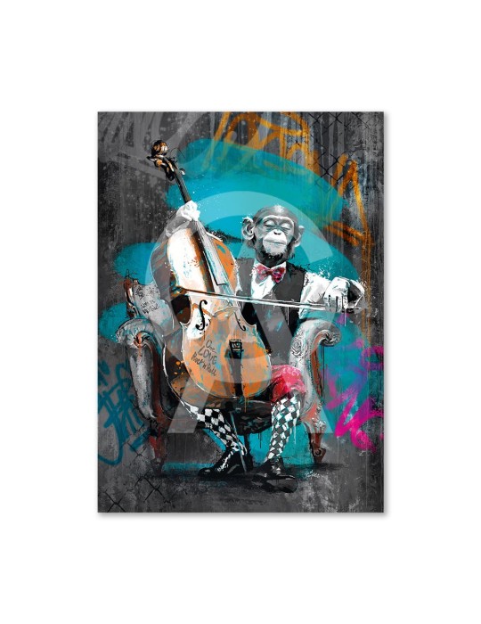 Le singe violoncelliste