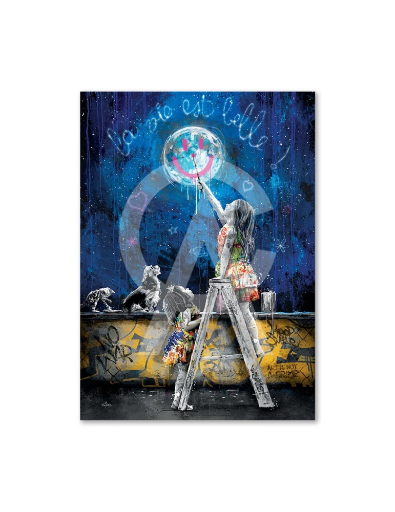 Les petites filles et la lune