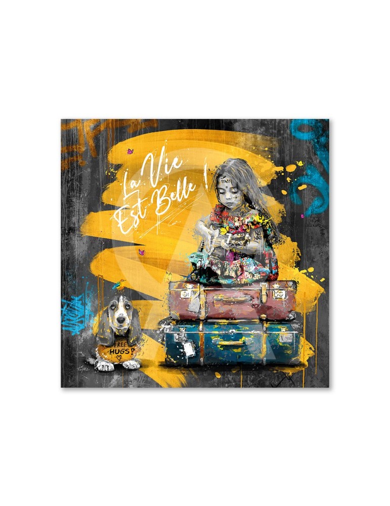 La petite fille à la guitare