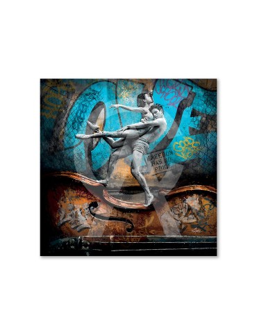 Les danseurs sur le violon