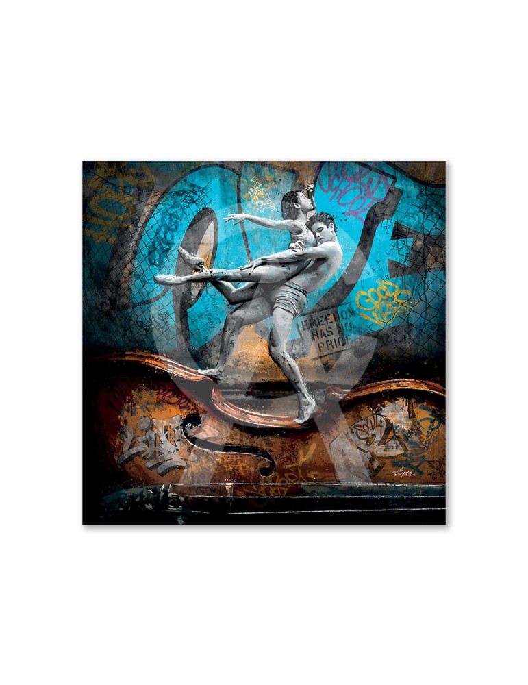 Les danseurs sur le violon