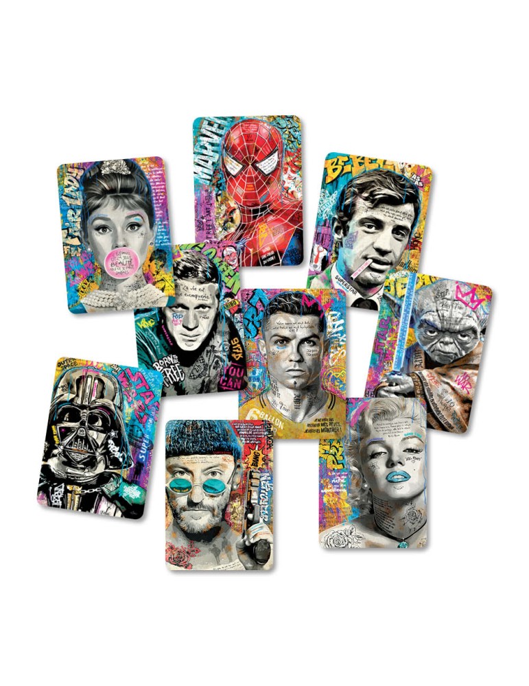 Réassort Romaric "Superstars" 20x28cm