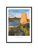 Ile Rousse – Poster affiche – image encadrée