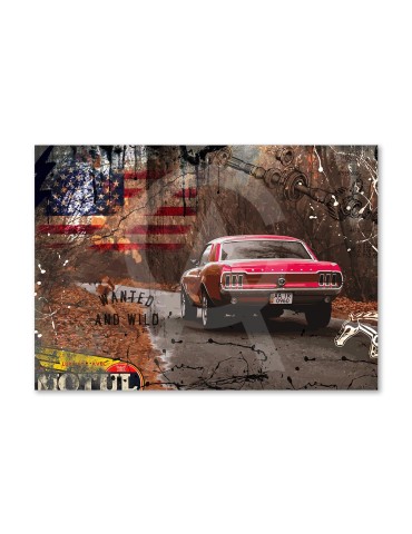 Mustang Fastback Red