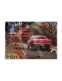 Mustang Fastback Red