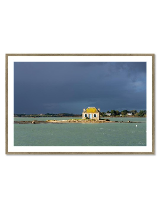 La petite maison aux volets bleus - Saint-Cado – Mathieu Rivrin