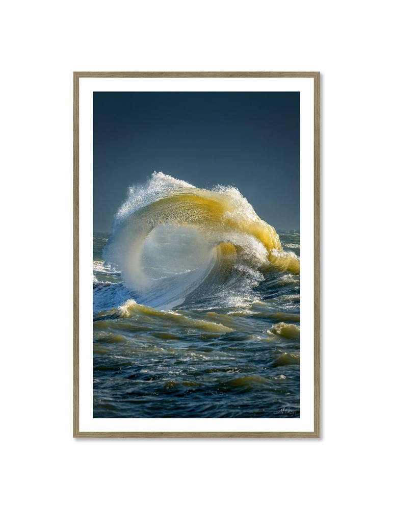 La vague d'Or - Tempête Sebastien – Mathieu Rivrin