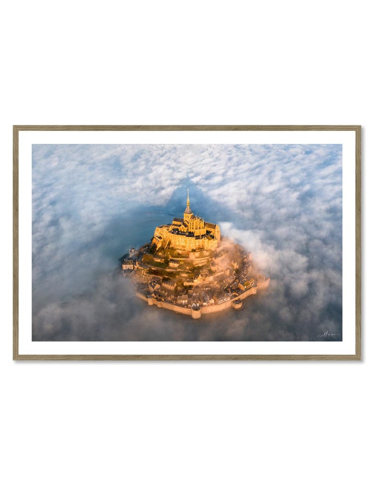 Mont-Saint-Michel - Brume au lever de soleil – Mathieu Rivrin