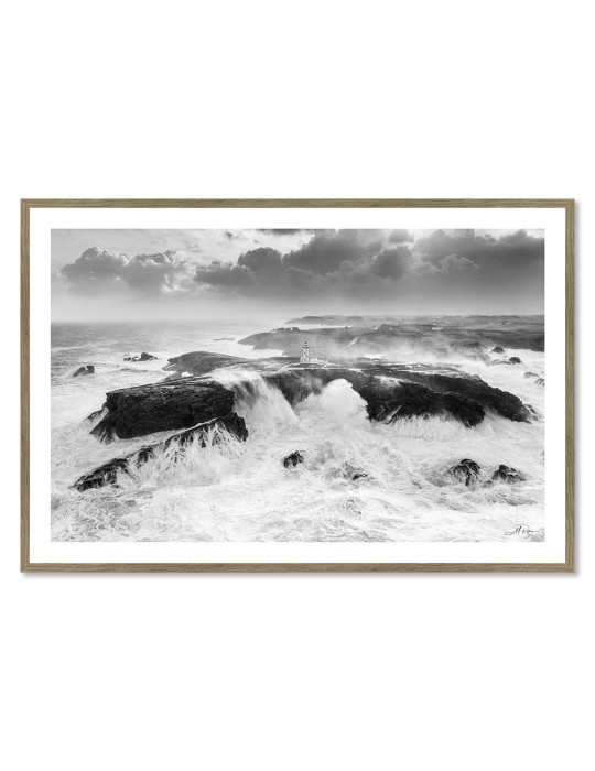 Phare des Poulains N&B 2 - Belle-Ile-en-mer – Mathieu Rivrin