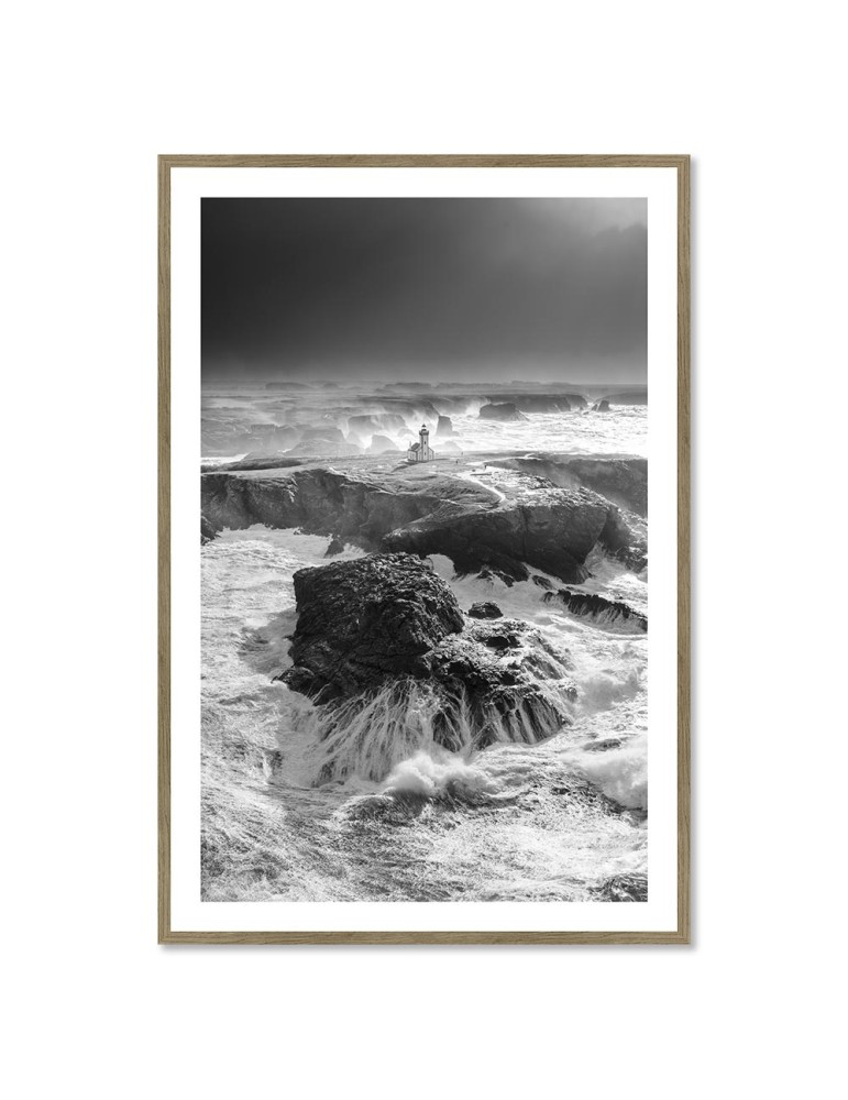 Phare des Poulains N&B - Belle-Ile-en-mer – Mathieu Rivrin