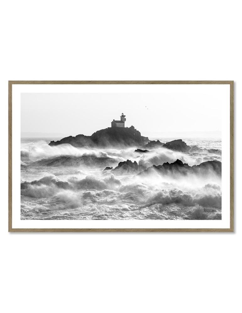 Phare de Tevennec - Tempête Ciara – Mathieu Rivrin