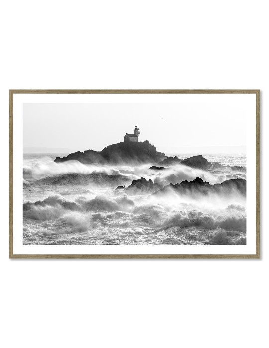 Phare de Tevennec - Tempête Ciara – Mathieu Rivrin