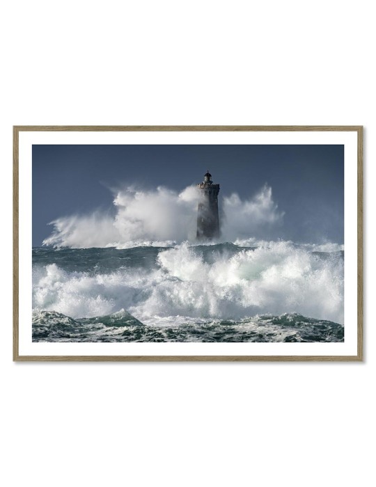 Phare du Four - Tempête Louis – Mathieu Rivrin