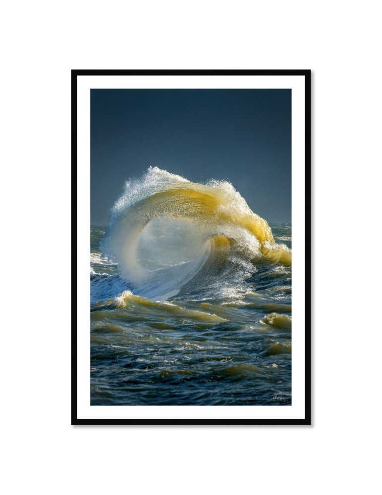 La vague d'Or - Tempête Sebastien – Mathieu Rivrin