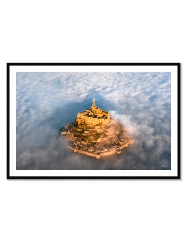 Mont-Saint-Michel - Brume au lever de soleil – Mathieu Rivrin
